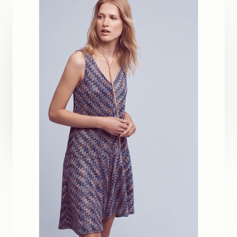 ✨ Anthropologie Westwater Knit Dress Sz S - Picture 1 of 7